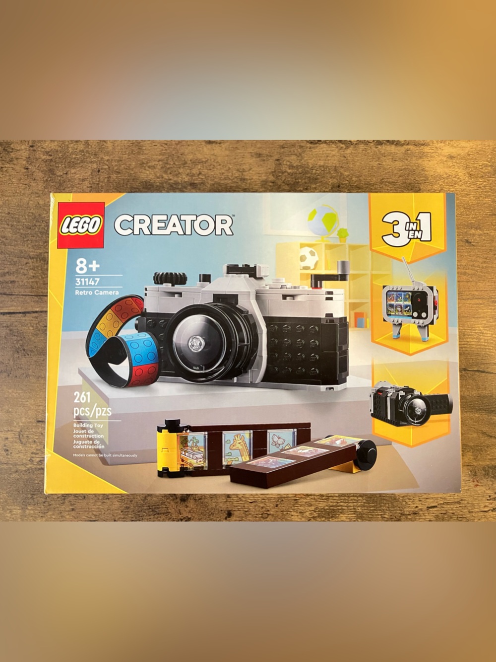 Camera creator Lego 261 pc set